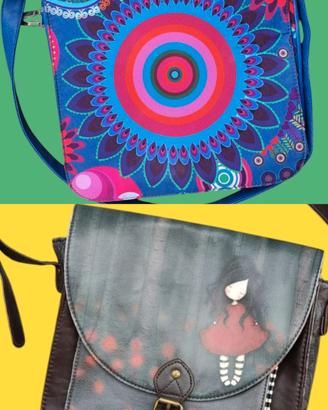 borsa originale Santoro e simil Desigual.