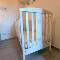 lettino Pali birillo comprensivo di materasso