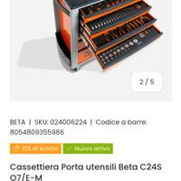  carrello BETA 7 cassetti 