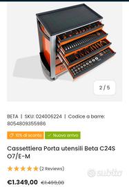  carrello BETA 7 cassetti 