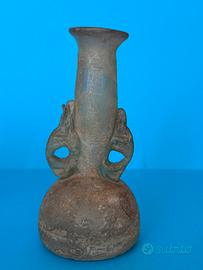 Vaso in vetro  "Scavo" di Murano