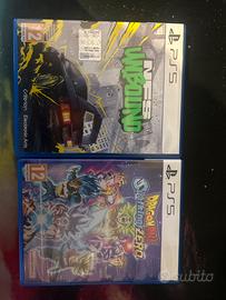 Dbz sparking zero e nfs unbound ps5