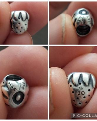 charm pandora e vetri trollbeas ed elfbeads