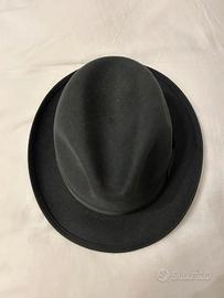 Cappello Fedora Uomo Panizza antracite Feltro