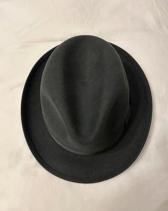 Cappello Fedora Uomo Panizza antracite Feltro