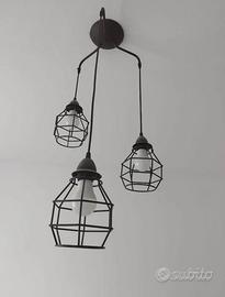 Lampadario di design+ lampada da tavolo
