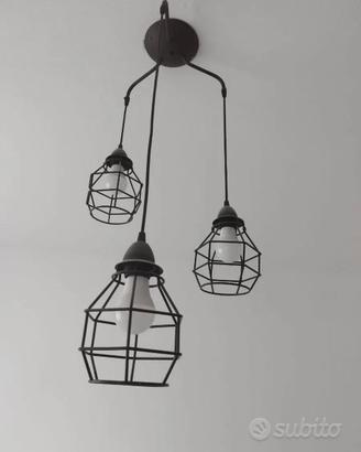 Lampadario di design+ lampada da tavolo
