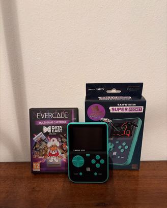 Super pocket Taito Edition e cartuccia Data East