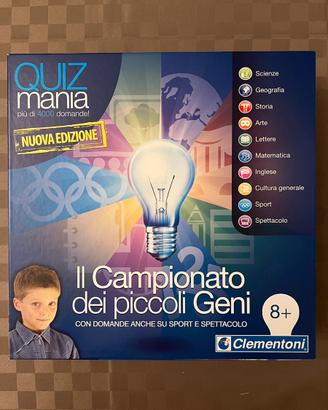 Gioco per bambini “Il campionato dei piccoli Geni”