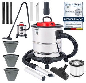 Haddo Aspirapolvere industriale 2000W | per camino