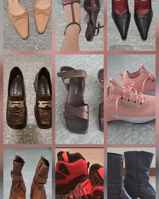 Scarpe, decollettes, sandali, stivaletti, stivali