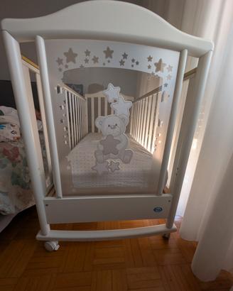 Lettino Pali in legno - collezione orsetto 