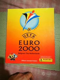 album calciatori panini euro 2000 semi completo 