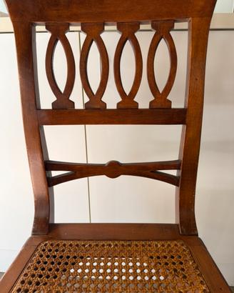 N. 8 sedie legno massiccio