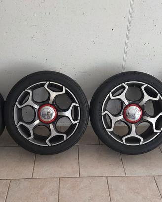 Cerchi originali Abarth da 17 