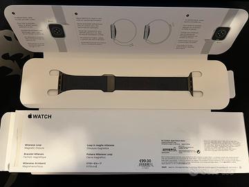 Cinturino Apple Watch Maglia Milanese 45 mm