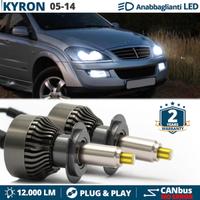 Kit LED H7 CANbus per Ssangyong KYRON Bianco Puro