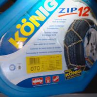 Catene da neve *König ZIP 070* – MAI UTILIZZATE