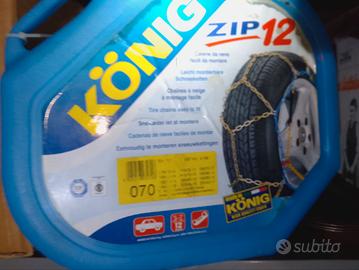 Catene da neve *König ZIP 070* – MAI UTILIZZATE