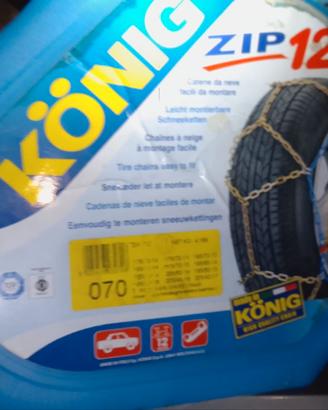 Catene da neve *König ZIP 070* – MAI UTILIZZATE