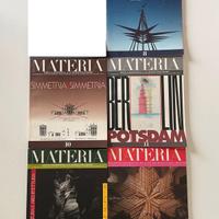 Materia, rivista d’architettura, 5 numeri