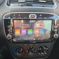 stereo autoradio android 13 fiat punto evo carplay