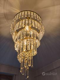 Lampadario in cristallo