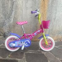 Bicicletta 12 pollici bambina minnie bici