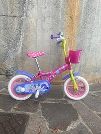 Bicicletta 12 pollici bambina minnie bici