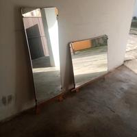 coppia specchi originali anni 50