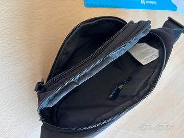 Marsupio Marina militare, colore nero, unisex