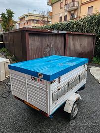 Carrello rimorchio per cani plini e gigliotti 