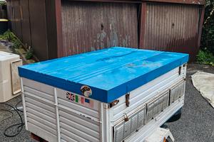 Carrello rimorchio per cani plini e gigliotti 