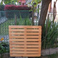 Pedana doccia in legno di larice 70 x 70