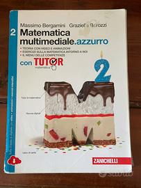 Matematica multimediale 2 azzurro 9788808636430