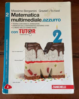 Matematica multimediale 2 azzurro 9788808636430