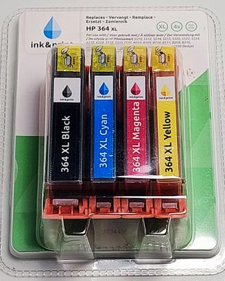 Cartucce per stampante HP 364 XL getto a colori