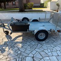 Rimorchio trasporto cose e moto