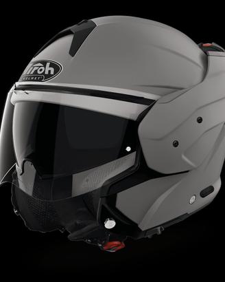 Casco modulare reversibile Airoh Mathisse Grey mat