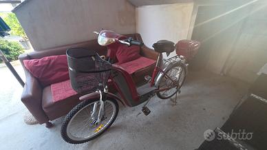 Bicicicletta con pedalata assistita 