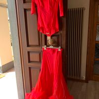 Vestito danze standard x donna.