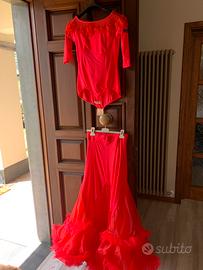 Vestito danze standard x donna.