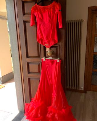 Vestito danze standard x donna.