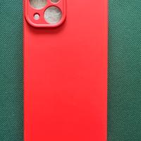 Custodia in silicone rossa Iphone 14