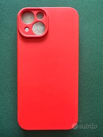 Custodia in silicone rossa Iphone 14