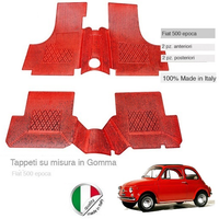 Tappetini fiat 500 epoca colorati