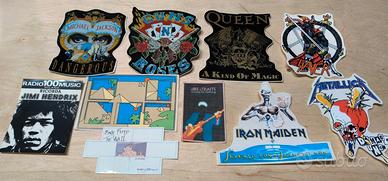 Adesivi gruppi musicali anni 80