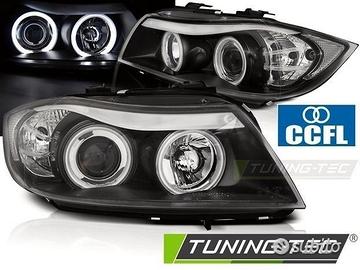 Fari CCFL Angel Eyes BMW Serie 3 E90 / E91 05-08