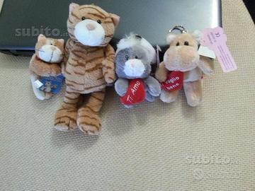 Piccoli peluches - portachiavi NUOVI