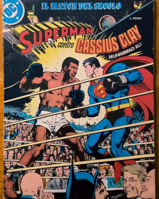 SUPERMAN CONTRO CASSIUS CLAY